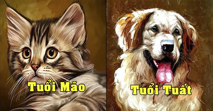 Tuổi Tuất và tuổi Mão khắc khẩu, "cãi nhau như chó với mèo"