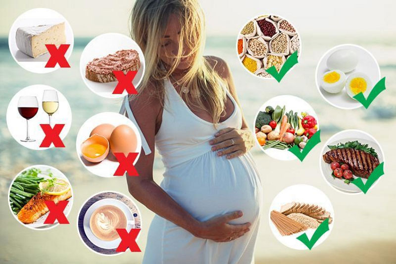 10 thực phẩm mẹ bầu cần tránh trong 3 tháng đầu mang thai